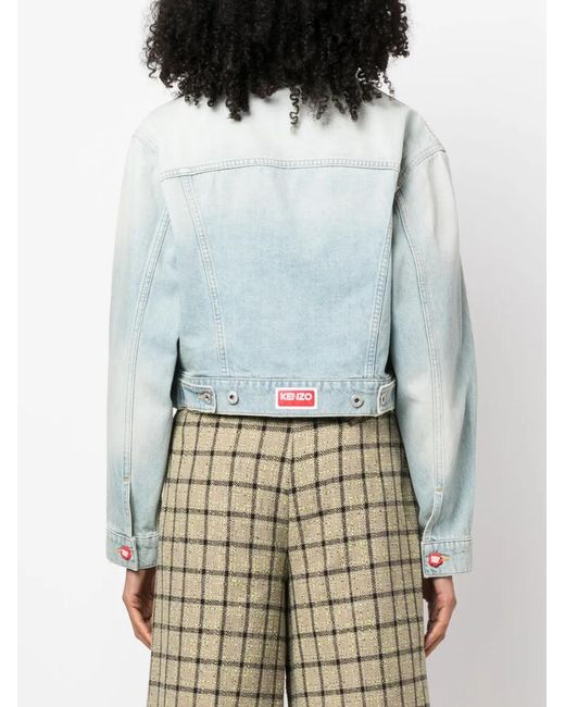 KENZO Jack Met Vervaagd Effect in het Blue
