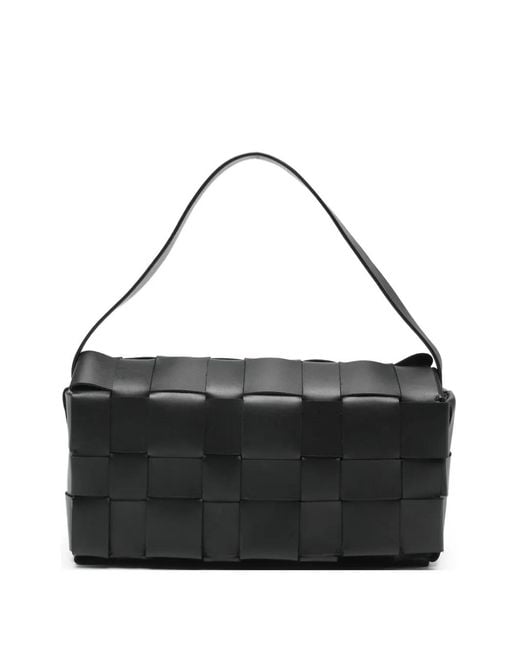St. Agni Black Envelope Mini Tote Bag