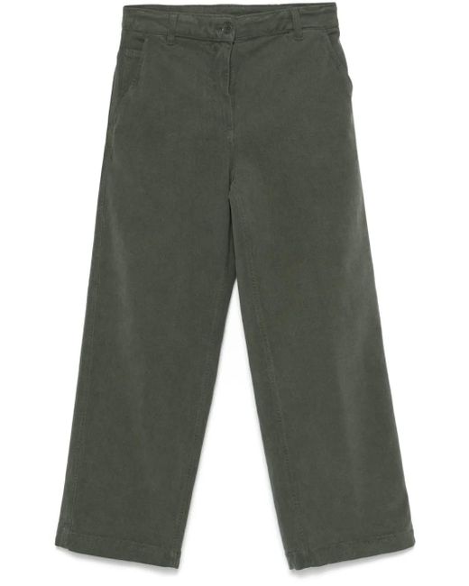 Aspesi Cropped Broek in het Green