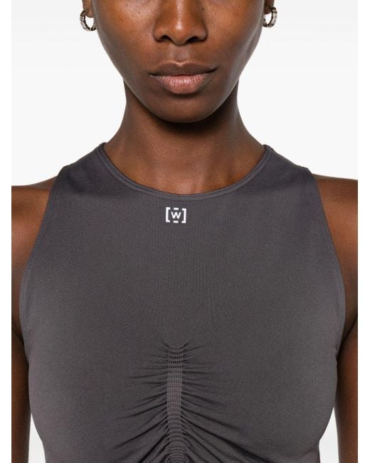 Wolford Cropped Top in het Gray