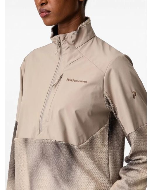 Peak Performance Natural Gradient-Effect Half-Zip Top