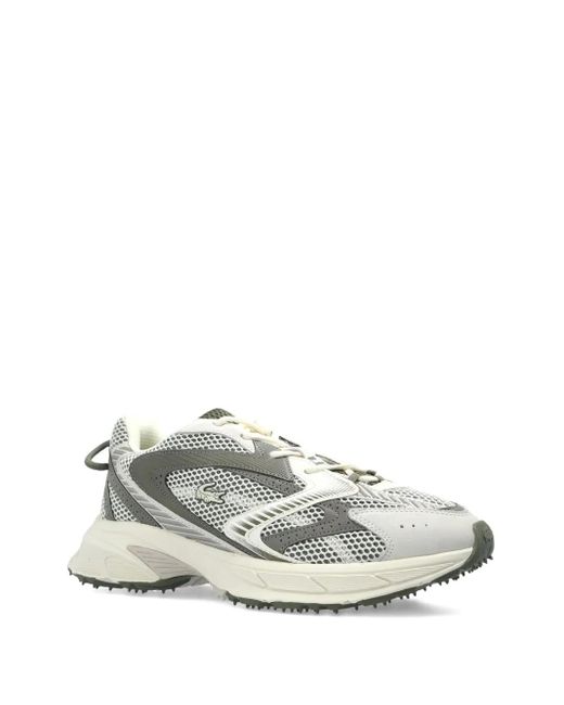 Lacoste White L003 Neo Shot Mesh Panelled Sneakers for men