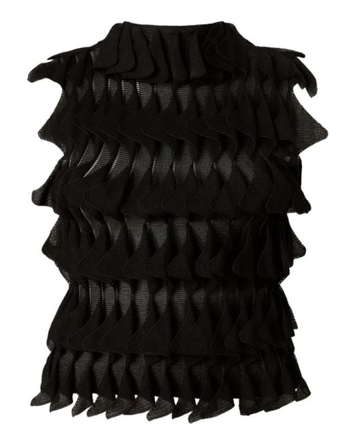 Missoni テクスチャード トップ Black