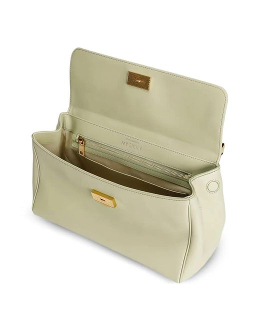Dolce & Gabbana Natural Pochette À Breloque Cadenas