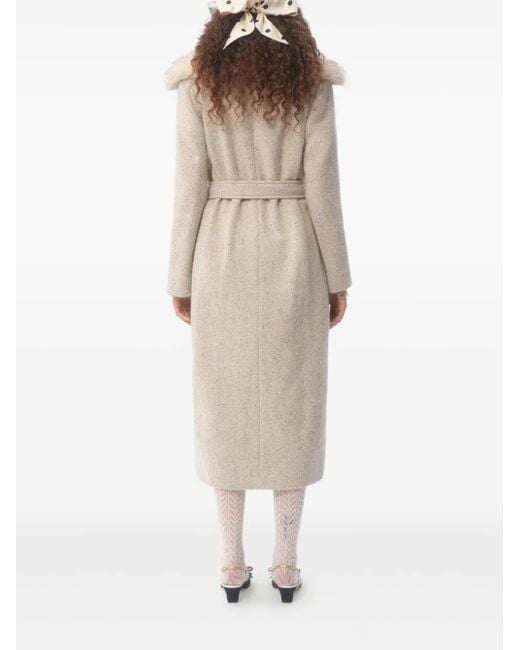 Valentino Garavani Natural Klassischer Mantel