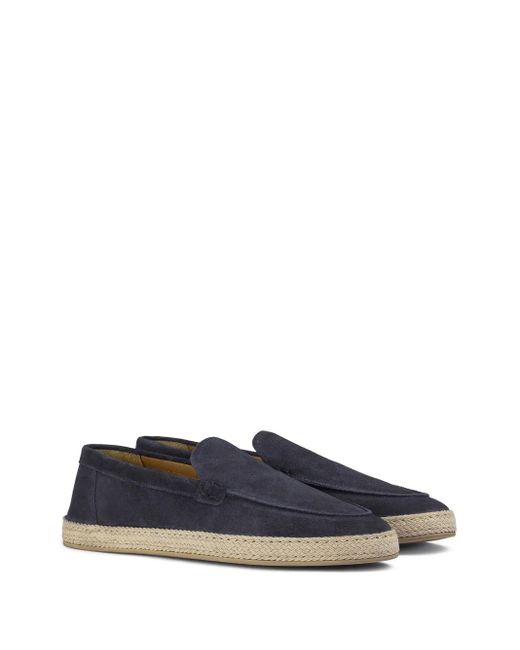 Doucal's Blue Suede Espadrilles for men