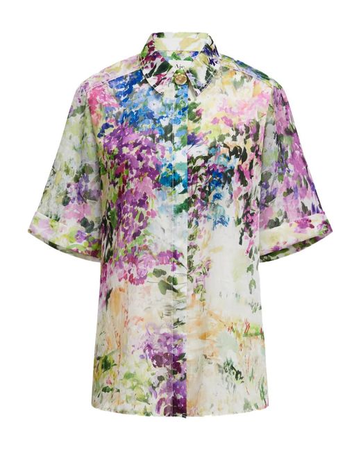 Aje. White Adina Shirt