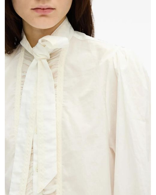 Ann Demeulemeester Blouse in het White