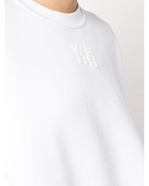Alexander Wang White Sweatshirt