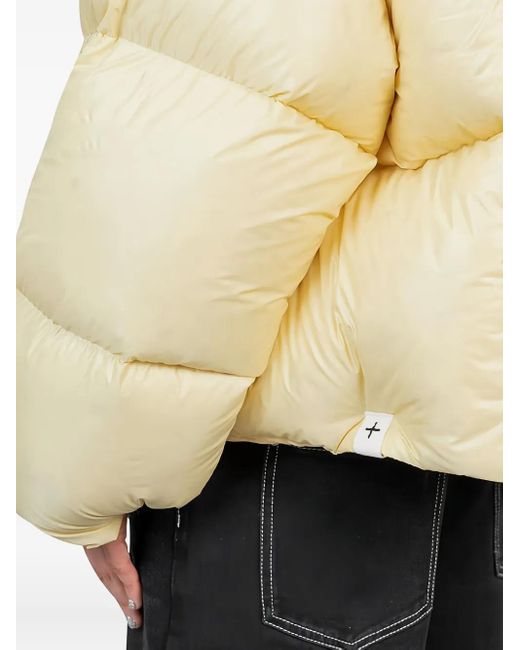 Jil Sander Natural Quilted Puffer Coat for men