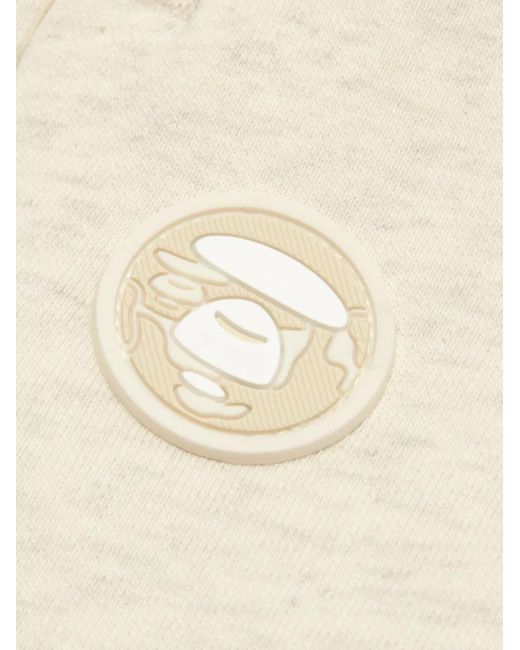 Pantalones de chándal con parche del logo Aape By A Bathing Ape de hombre de color Natural