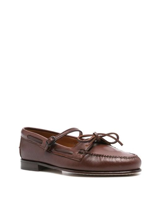 Hereu Brown Lorea Loafers