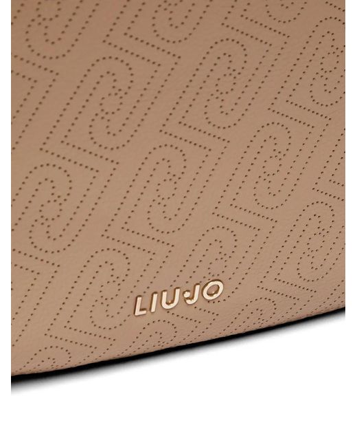 Liu Jo White Large Laser-Cut Bag