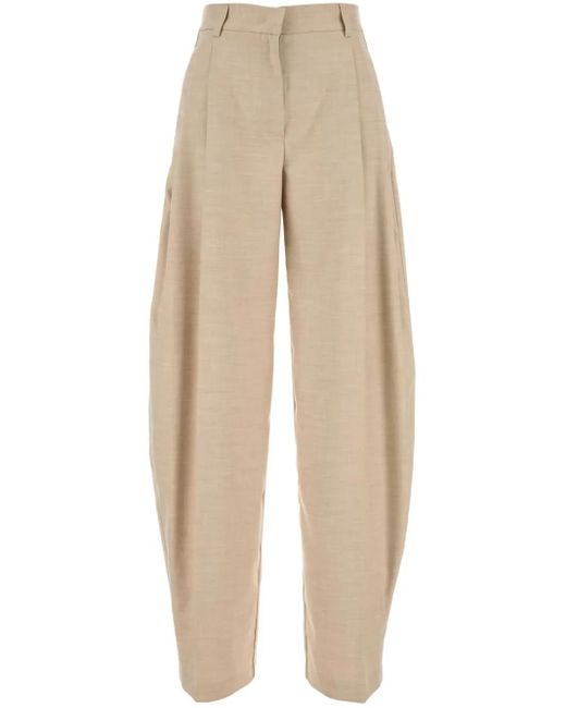 ANDAMANE Natural High-Waist Trousers