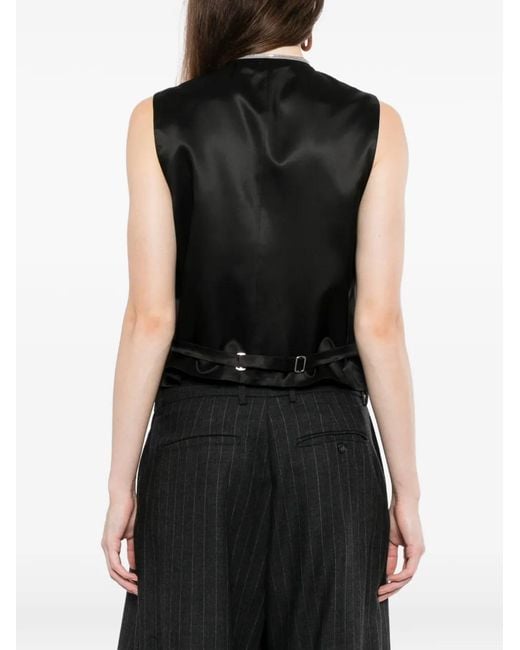 Alexander Wang Gray Tailored Zipper Vest