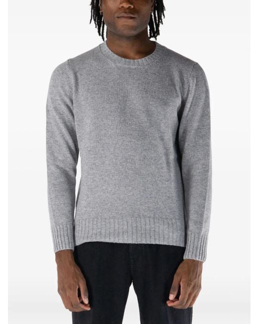 Maglione Girocollo di Doppiaa in Gray da Uomo