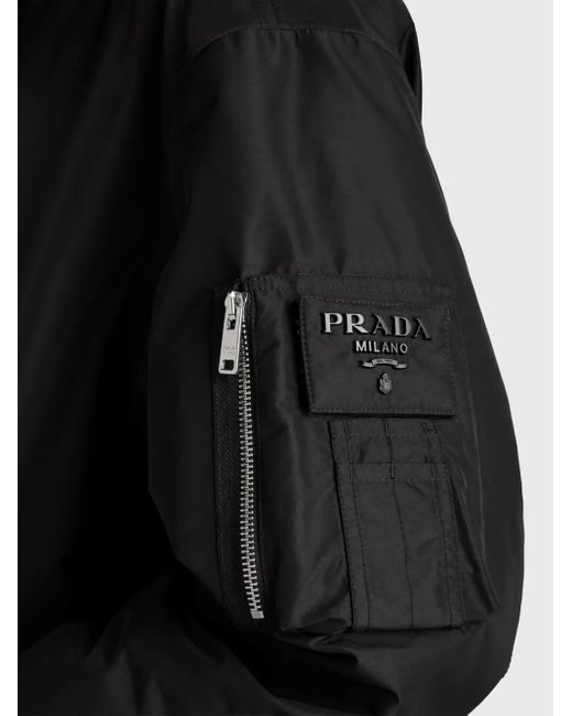Prada Blue Technical Fabric Jacket for men