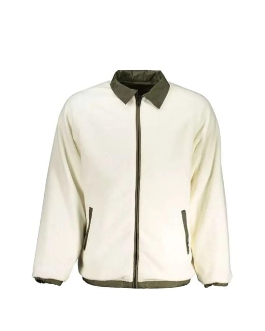 Vans Green Reversible Logo-Print Jacket for men