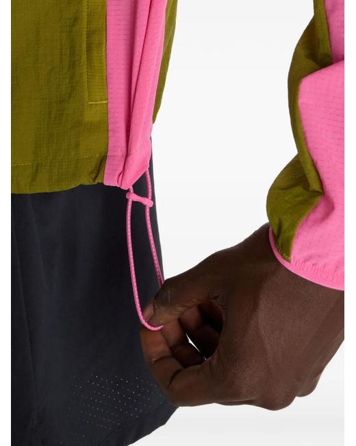 New Balance Green Veste Rc À Design Colour Block for men