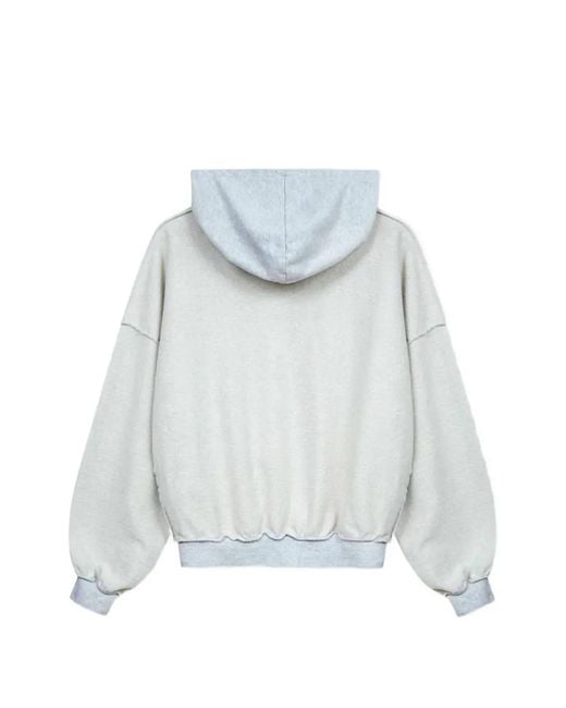 Twojeys Blue Graphic-Print Hoodie for men
