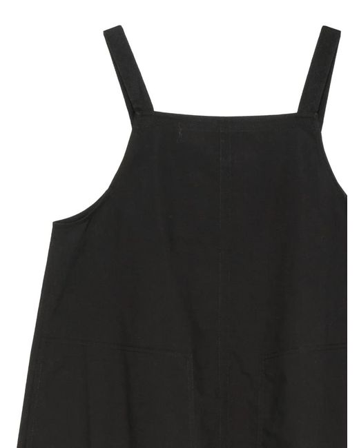 Lee Mathews Black Square-Neck Top