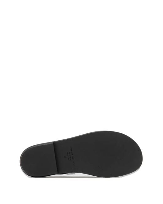 Officine Creative Black Mienne 101 Leather Loafers