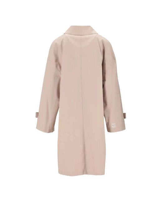 Max Mara Natural Trench À Boutonnière