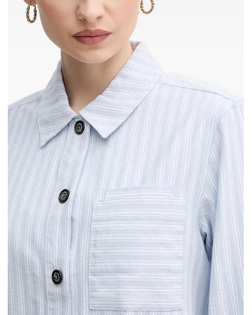 Barbour Gestreept Blouse in het Gray