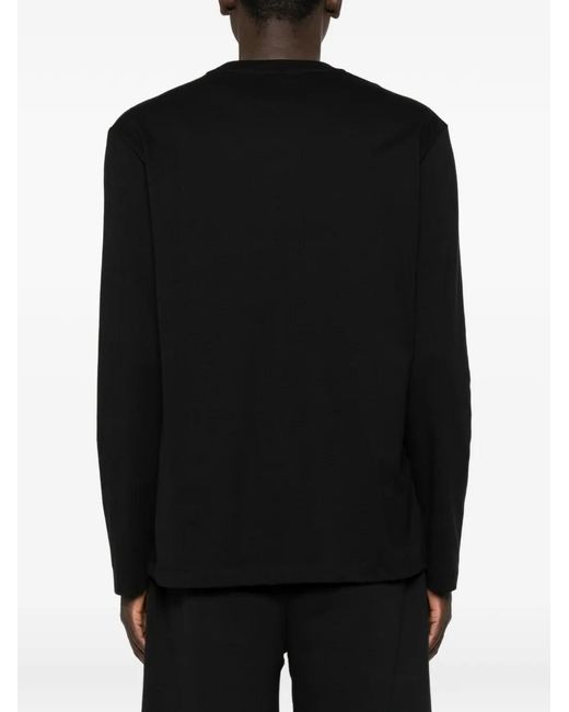 Woc Black Long-Sleeve T-Shirt for men