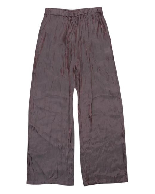 CALLIPYGIAN Purple Hose Mit Weitem Bein