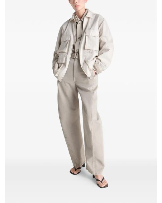 Lemaire White 3D Pocket Jacket for men