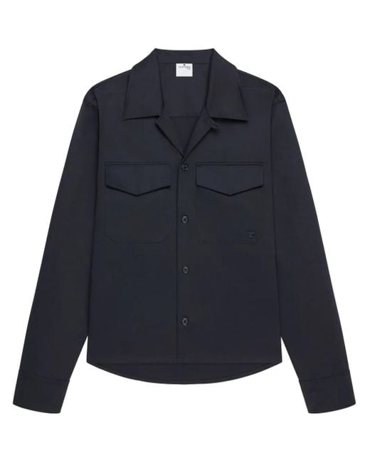 メンズ Courreges ユーティリティ シャツ Blue