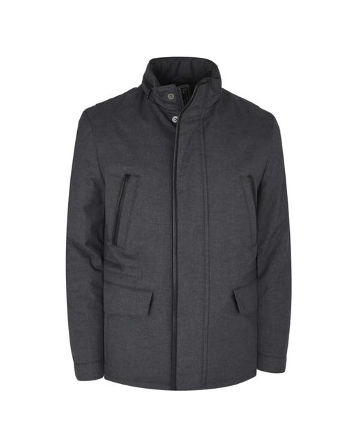Pal Zileri Gray Zip-Pocket Jacket for men