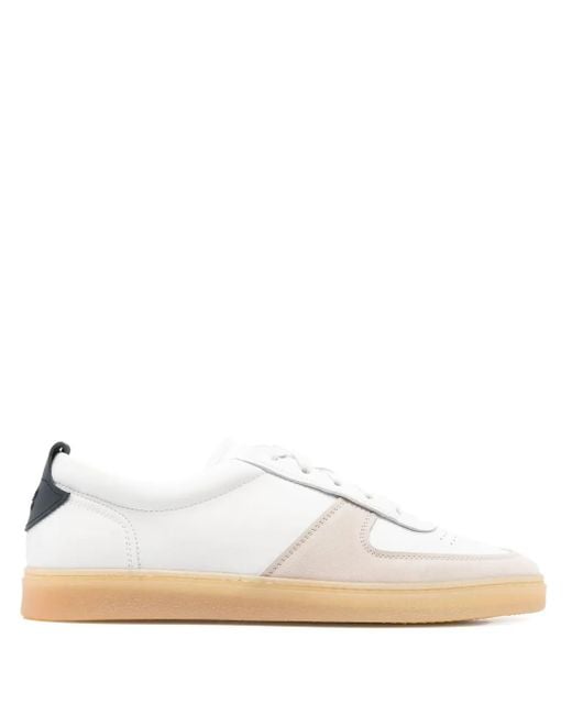 Henderson White Leather Sneakers for men