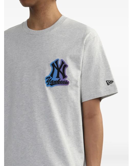 KTZ Gray Logo-Print T-Shirt for men