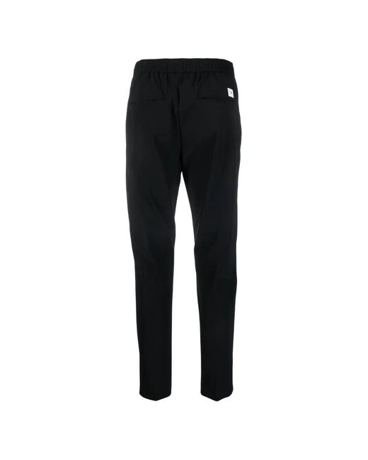 Pmds Black Elasticated Trousers for men