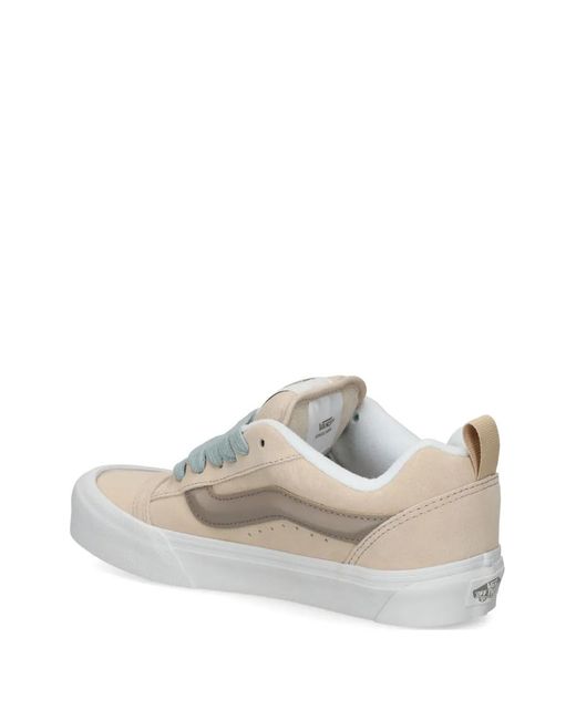 Vans White Knu Skool Sneakers