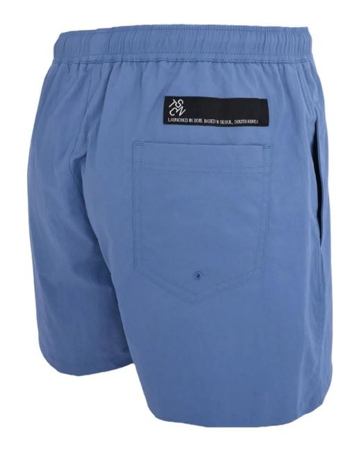 Stance Badeshorts mit Kordelzug in Blue für Herren
