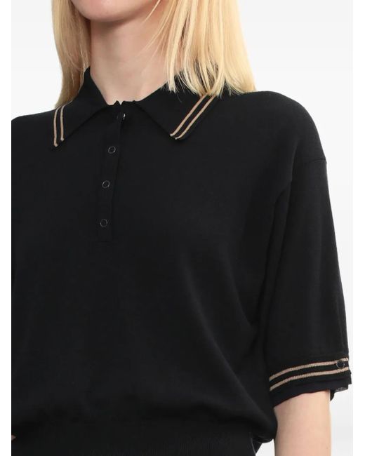 3.1 Phillip Lim Blue Short-Sleeve Polo Shirt