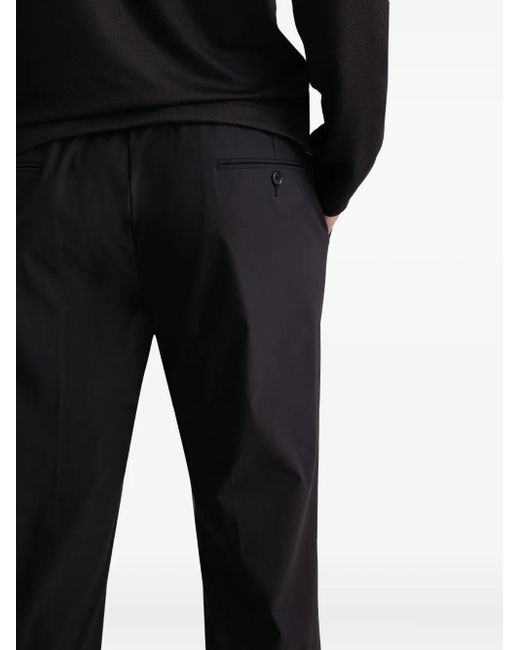 Dolce & Gabbana Blue Nylon Canvas Trousers for men
