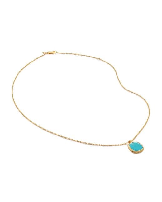Monica Vinader White Delphi Pendant Necklace