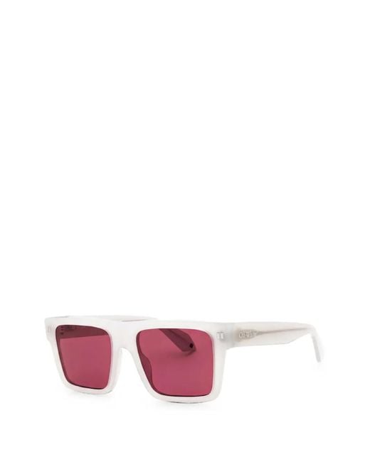 Off-White c/o Virgil Abloh Pink Square-Frame Sunglasses