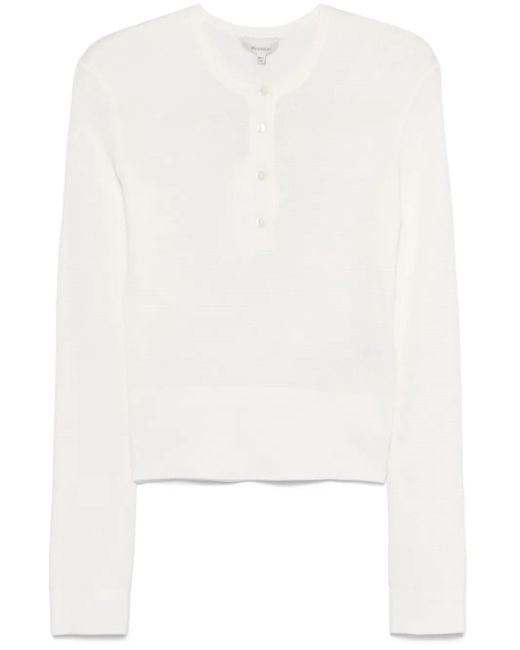 J.W. Anderson ヘンリーネック トップ White