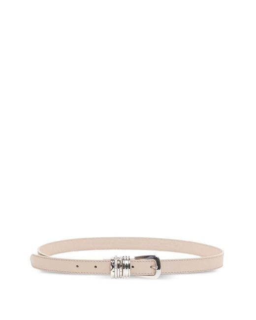 Orciani Natural Grained Leather Belt