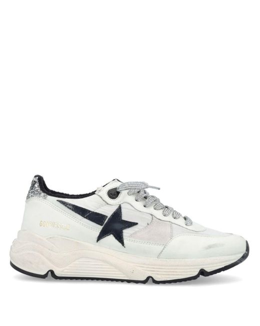 Golden Goose Deluxe Brand White Running Sole Shoes