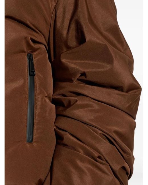 Giacca Lily Con Ruches di Khrisjoy in Brown