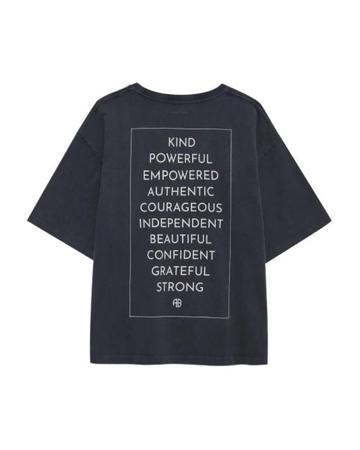 Anine Bing Blue T-Shirt