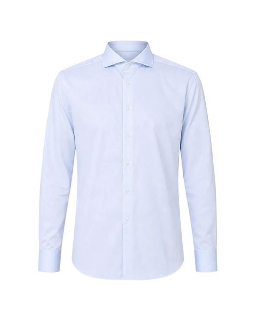 Corneliani Blue Long-Sleeve Shirt for men