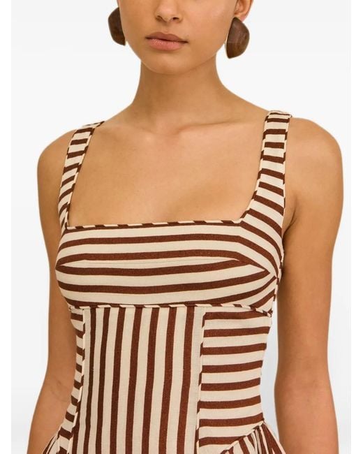 Cult Gaia Red Banks Mini Dress