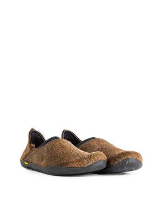 Demon Brown Dalmara Gaiter Fur Sneakers